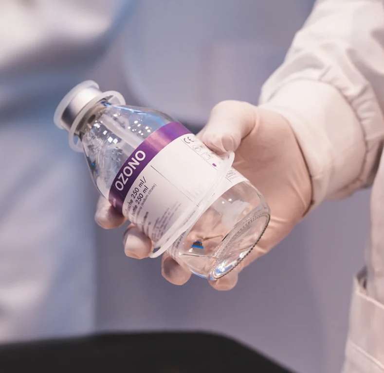 Flacone di ozono medicale
